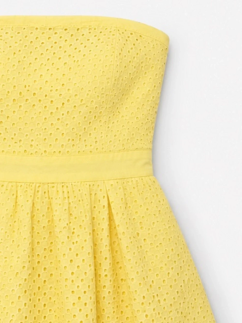 BANANA REPUBLIC EMBROIDERED EYELET DRESS - Picture 3 of 6